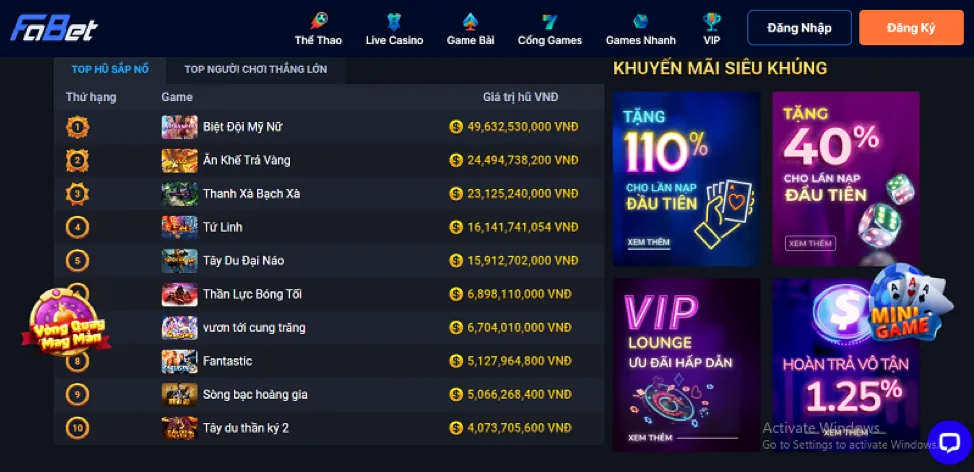 Hình ảnh CTA về nhận thưởng vb9 code và cơ hội thắng lớn